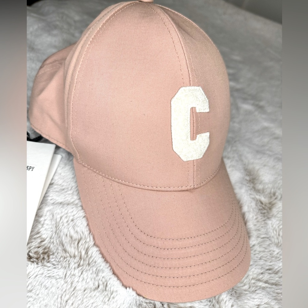 CELINE BASEBALL CAP IN VINTAGE PINK